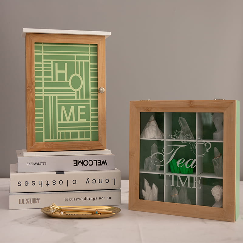 Plastic box storage multi-eget viridis clarum reponendium