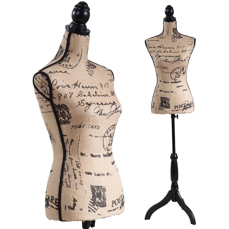 Sartores feminae dimidiato corpore mannequin elegans aptabile